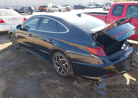 2023 Hyundai Sonata N Line z USA, uszkodzony, nr VIN KMHL14JC6PA332826